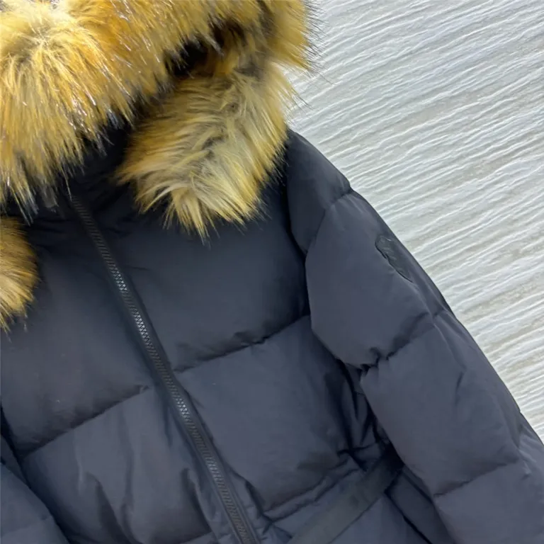 Burberry Long H-Line Down Jacket